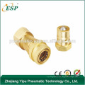 KZD medium pressure high performance hydraulic and air compressor coupling(brass )